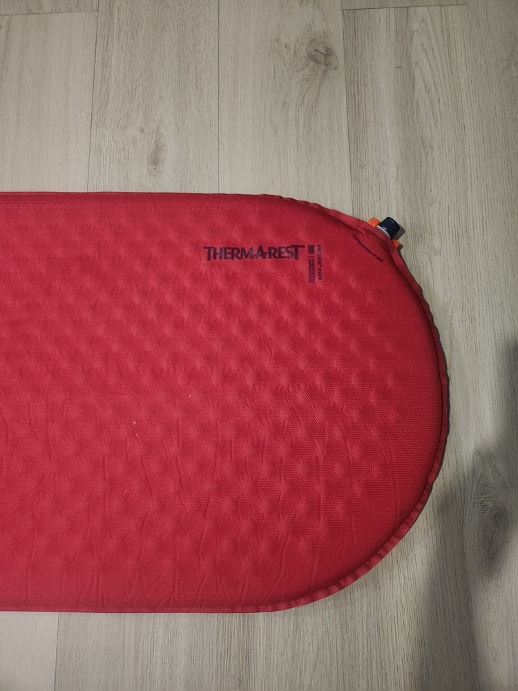 Used Thermarest Prolite Plus Red Sleeping Pad With Bag