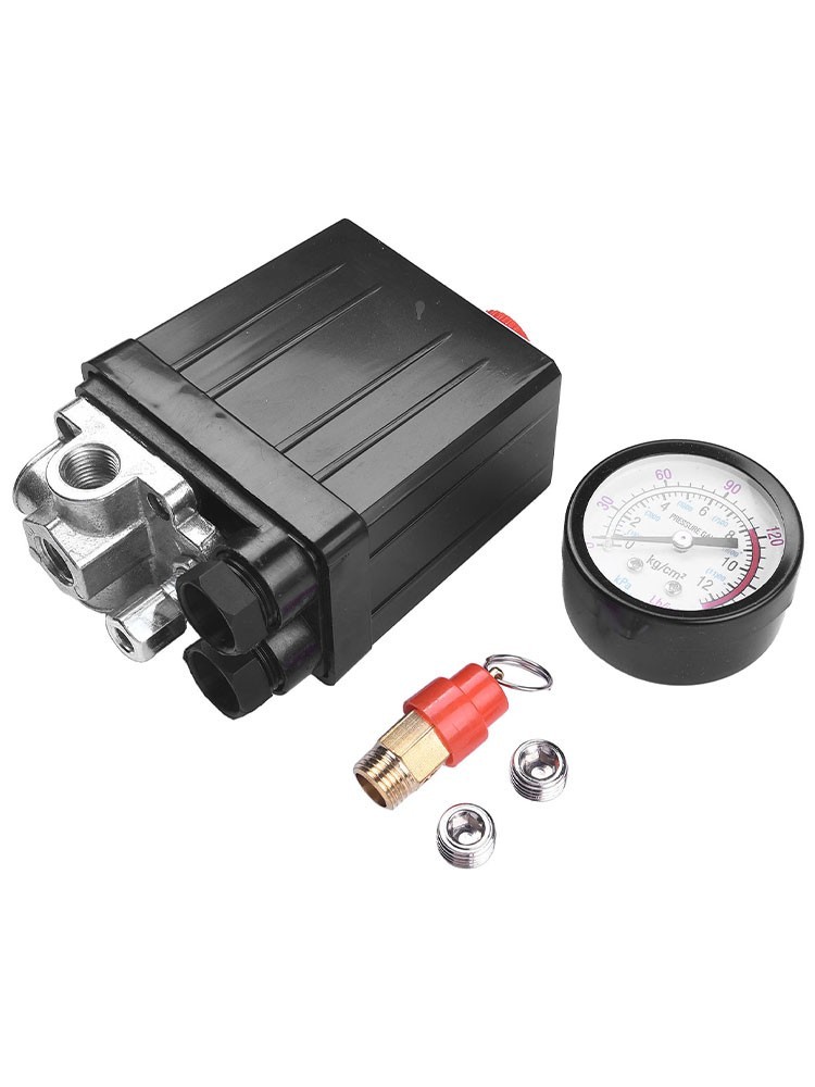 Precise 175psi 4 Port Air Compressor Pressure Switch for Personal Workshops