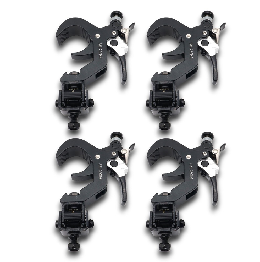 4 Truss Clamp Quick 90º Folding XPress Trigger for Moving Head