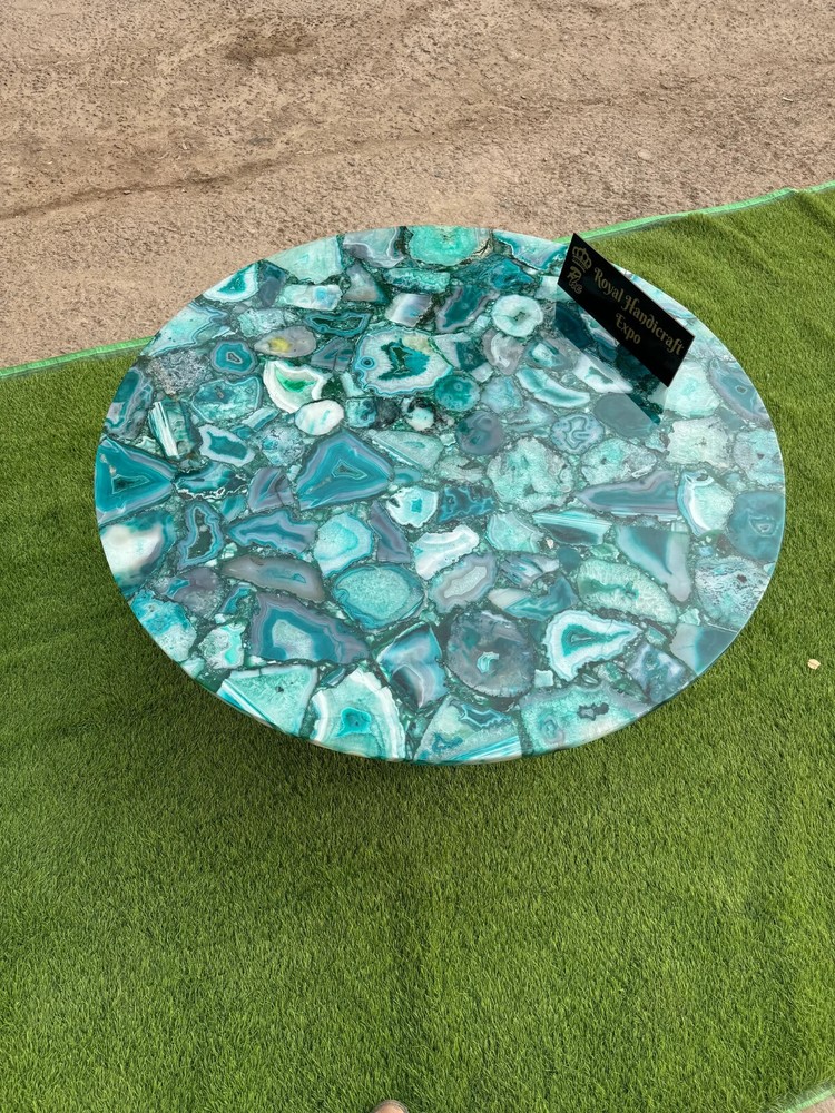 Agate Table, Agate Console Table, Agate Countertop/Side Table/ Agate Table Top