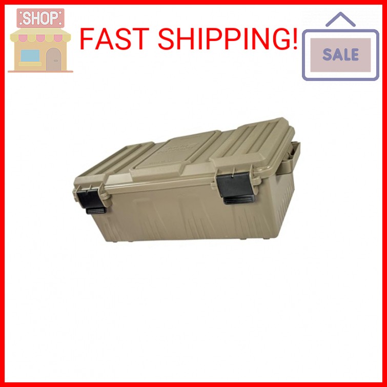 MTM ACDC30, Divided Ammo Crate Utility Box, Water- Resistant, Stackable, Snap La