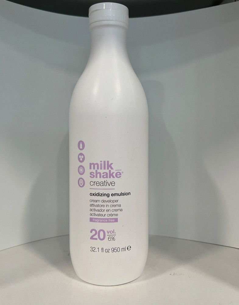 Milk_shake 6% 20 Volume Creative Oxidizing Emulsion Cream Developer 32 oz