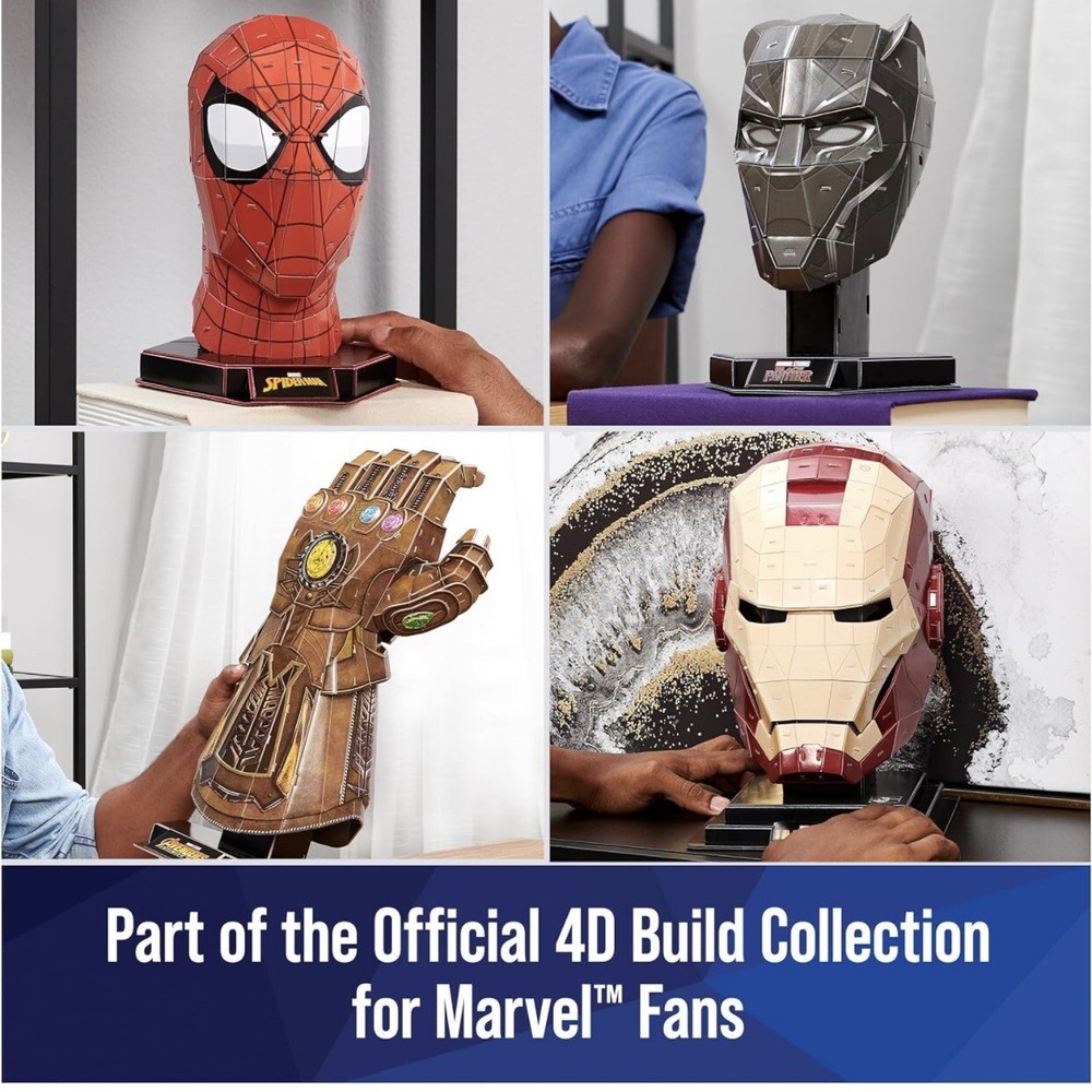 NEW 4D Build, Marvel Infinity Gauntlet 3D Puzzle Model Kit 135994