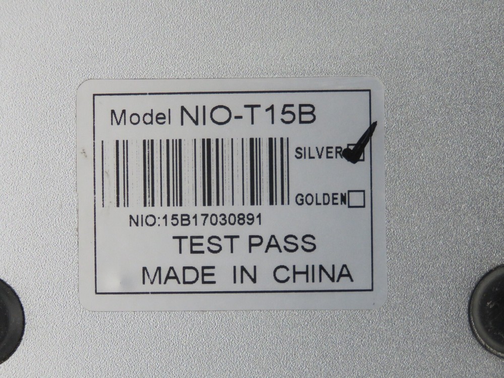 NIORFNIO NIO-T15B 15w stereo transmitter with PC control Blue function 12V-3A