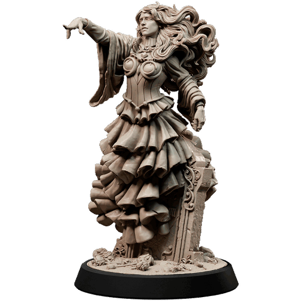 DnD Brienne Ghost Mini 32mm Scale TTRPG