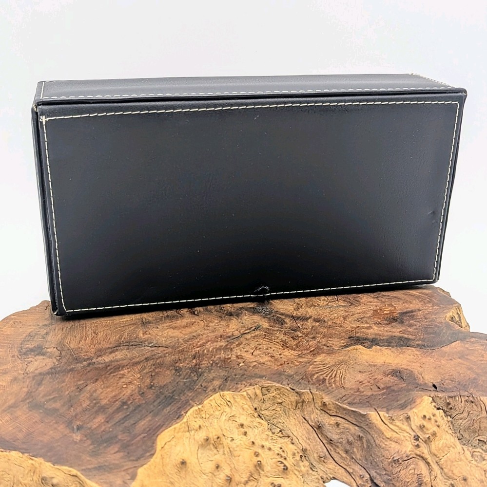 BMW Vintage Tissue Box Holder Cover Rectangular Black 10"
