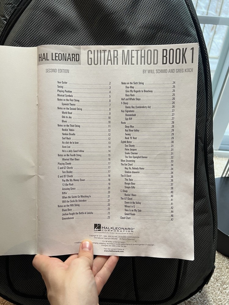 Beginner Guitar Package Including Guitar, Guitar Case & Beginner Workbook!