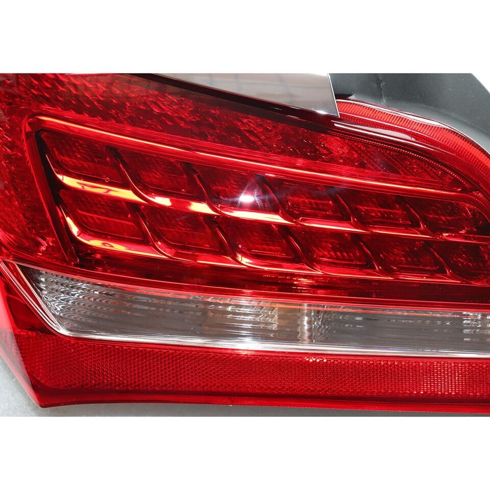 2014-2016 LaCrosse LED Tail Light Chrome Housing Red Lens Left Driver Side