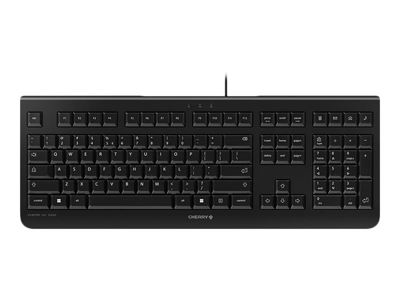 CHERRY KC 1000 Keyboard - Black