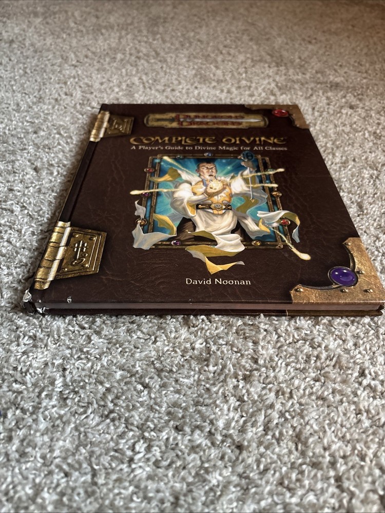 Dungeons & Dragons Supplement Complete Divine & Complete Warrior RPG Rulebook