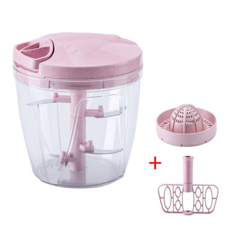 Multi-Function Manual Pulling Food & Vegetable Chopper Cutter Shredder