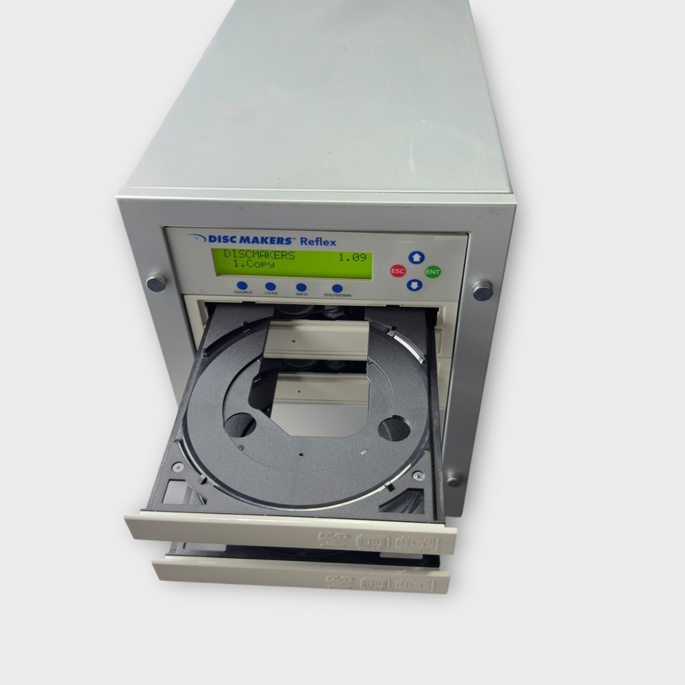 Disc Makers Reflex Reflex2-NEC Drives Disc DVD Duplicating Copying System Tested