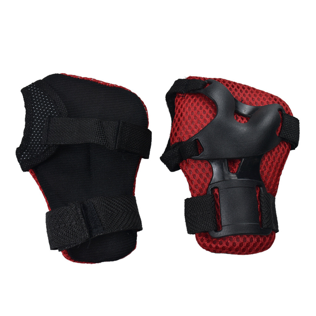 Adjustable Helmet Protective Gear Elbow Knee Wrist Pads for 3-16 kids Youth