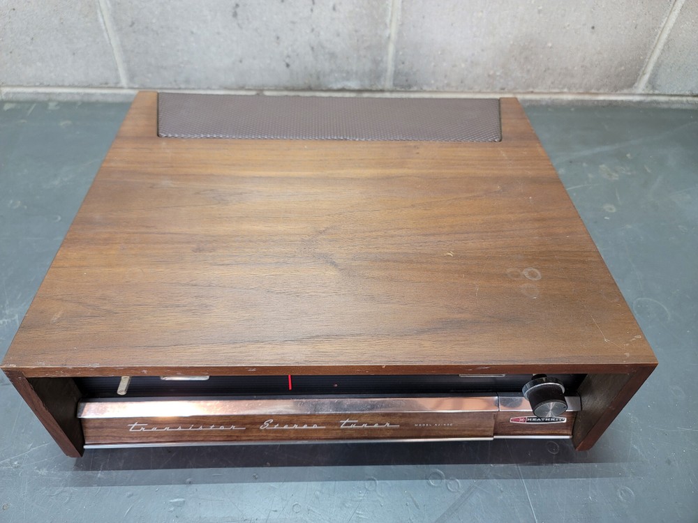 Heathkit Model # AJ-43C AM / FM Stereo Solid State Tuner-Variable Output-AS-IS