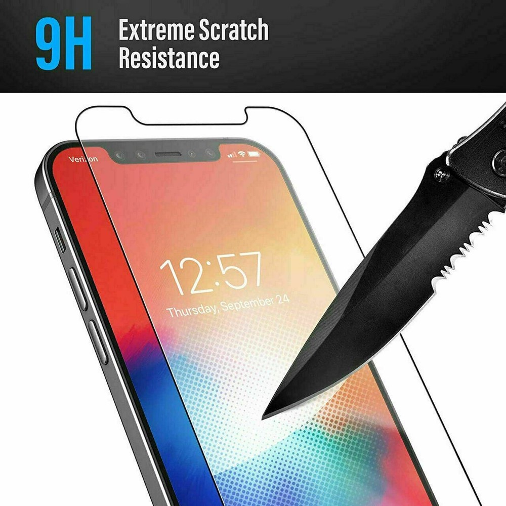 3 Pack Tempered Glass Screen Protector FULL COVERAGE for iPhone 12 MINI