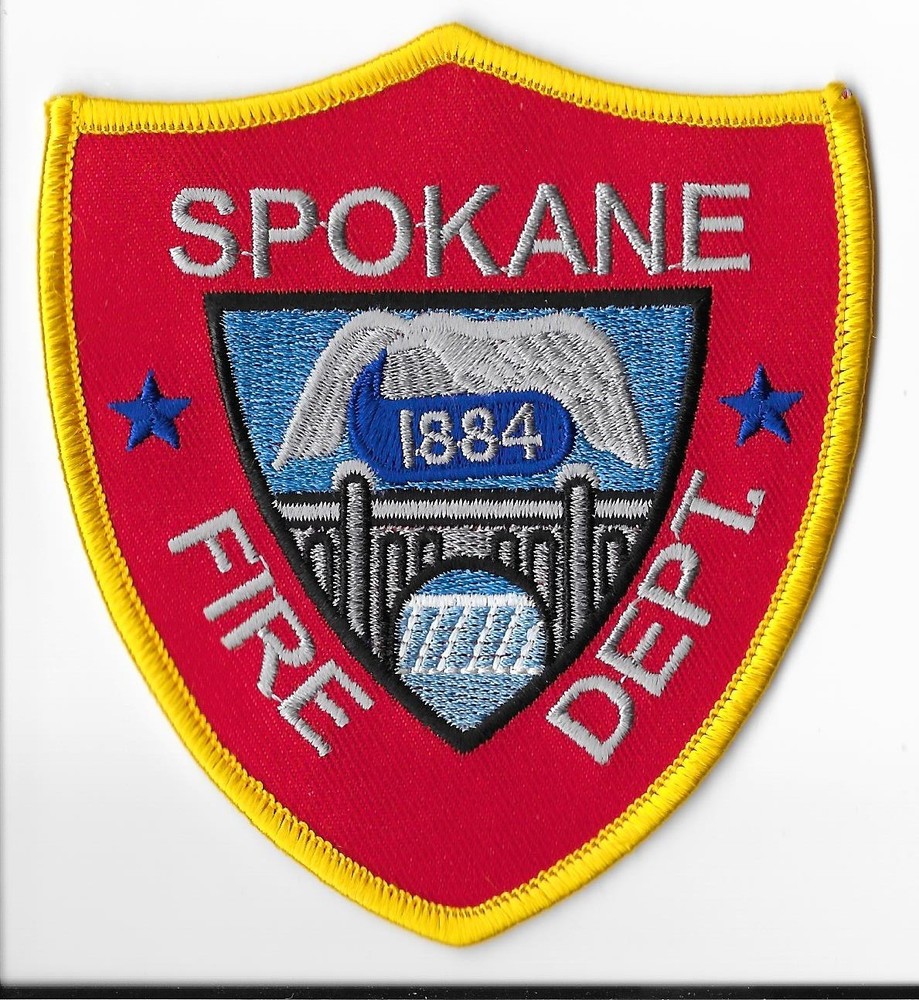 Spokane Fire Department, Washington Shoulder Patch V1