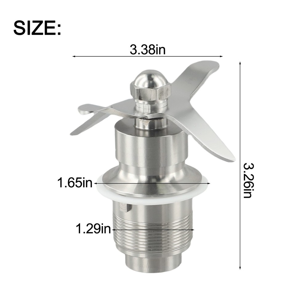 Cutting Blade Assembly Replacement for Waring CB6 CB10 CB15 502977 Assembled