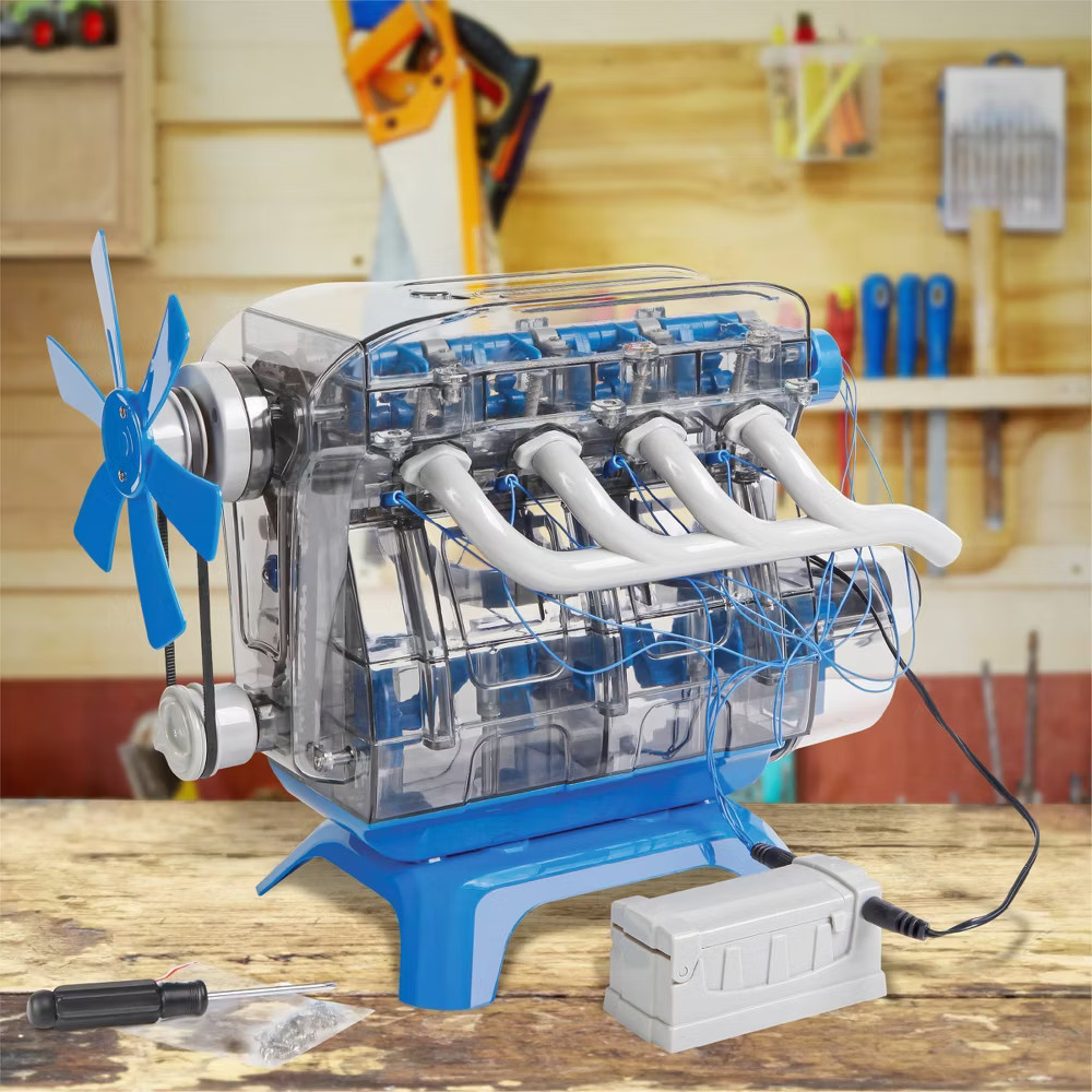 Discovery Kids Mindblown Toy Model Engine Kit