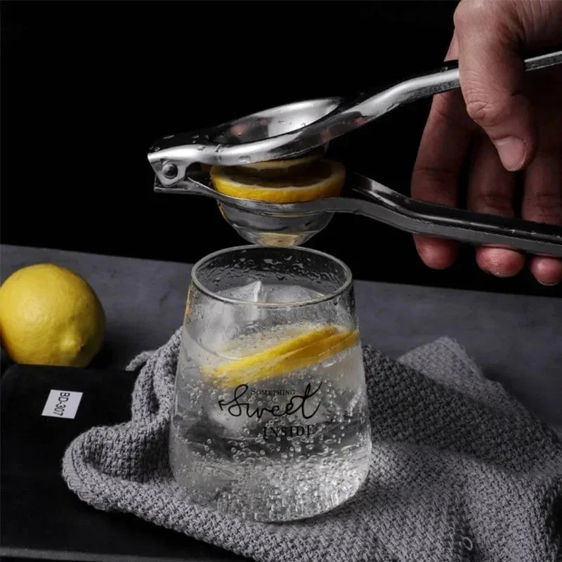 Stainless Steel Kitchen & Bar Lemon Orange Lime Squeezer Juicer Hand Press Tool