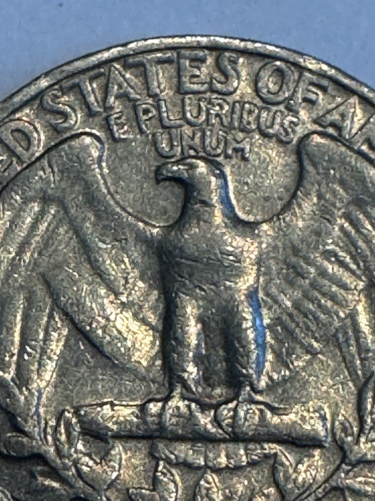 1966 Quarter No Mint Mark & Rim Error Very Rare Multiple Errors