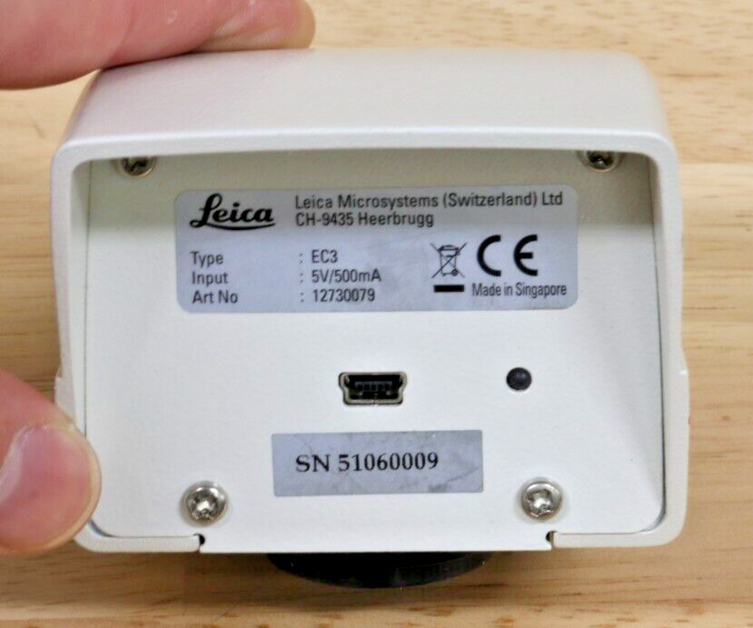 Leica EC3 Microscope Digital Camera USB Port w/ C-Mount