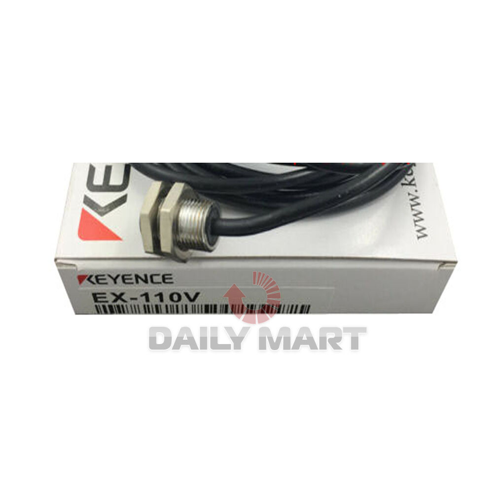 New In Box KEYENCE EX-110V Fiber Optic Sensor