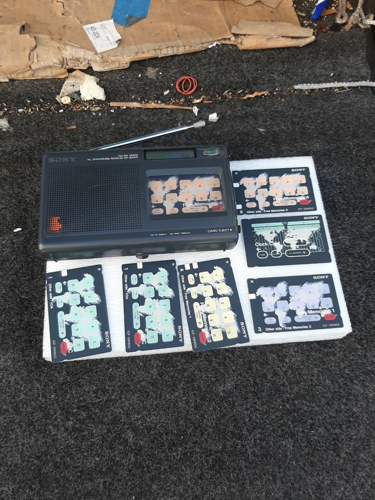 Sony short wave receivericf Sw800