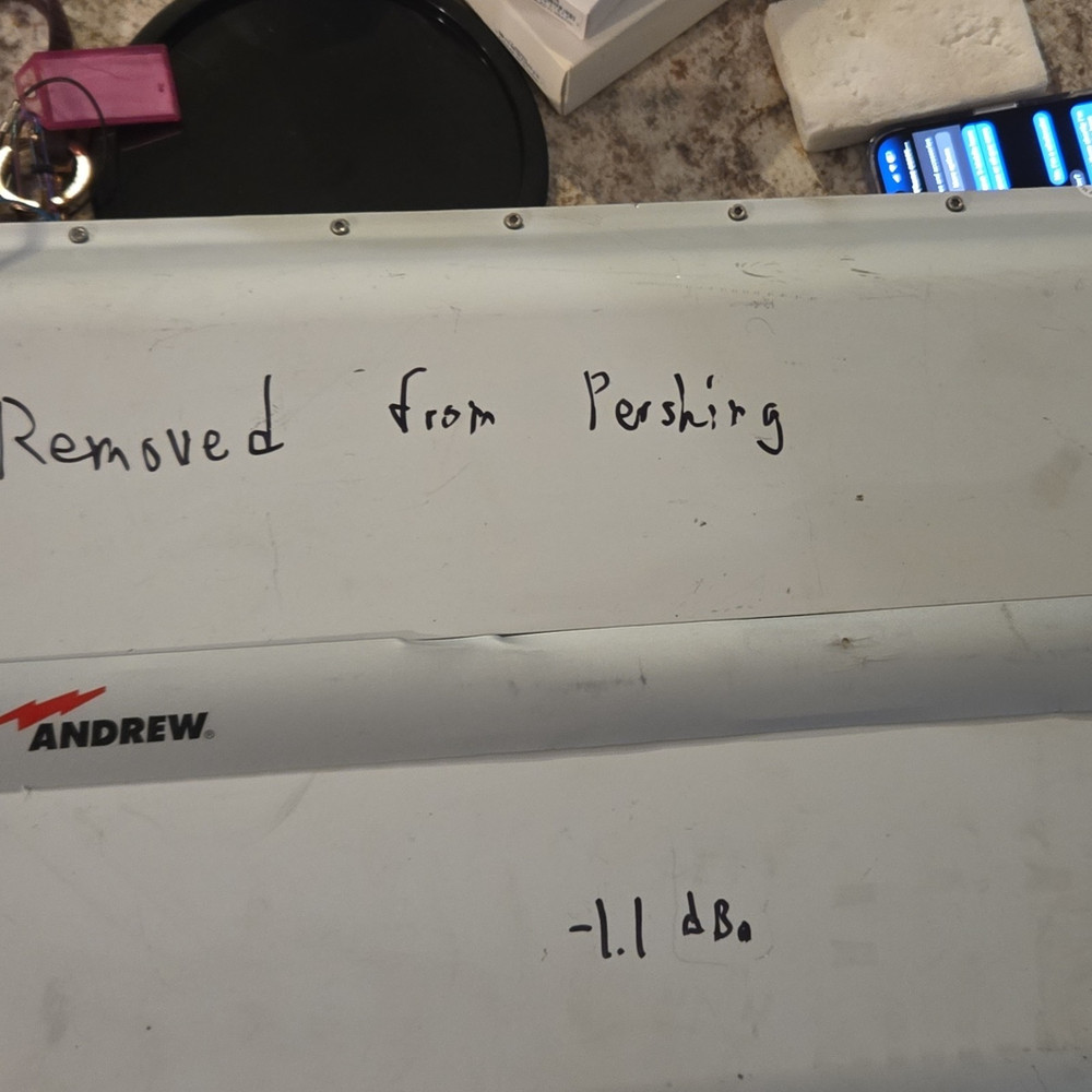 Andrew FRU-6 Telecom System Unit Component Removed from Posting 3rd North -11 dB