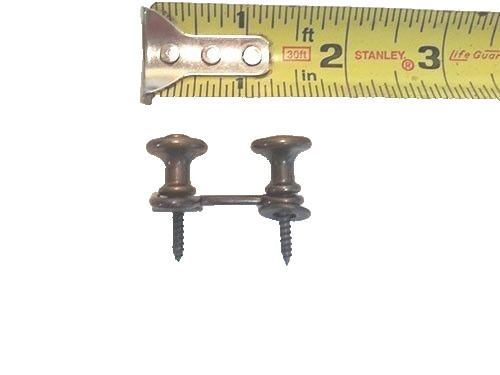 Knobs and Hooks, Generic, Bronze finish, (Lot of 5)