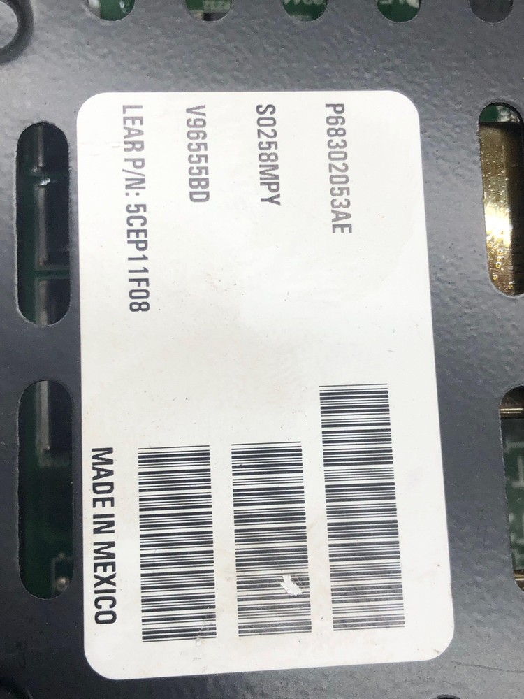 2019-2024 DODGE RAM 1500 OEM POWER INVERTER CONTROL MODULE UNIT 68302053AE