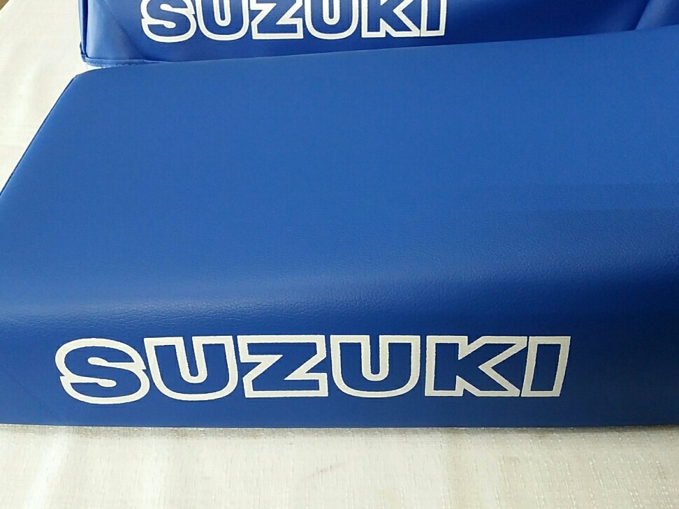 SUZUKI LT230 SEAT COVER QUAD SPORT 1987 MODEL SEAT COVER (blue) (S*-38)