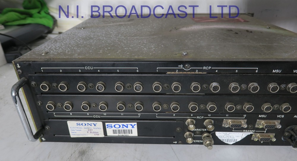 Sony cnu camera command network unit for MSU / CCU / RCP (12 channel)