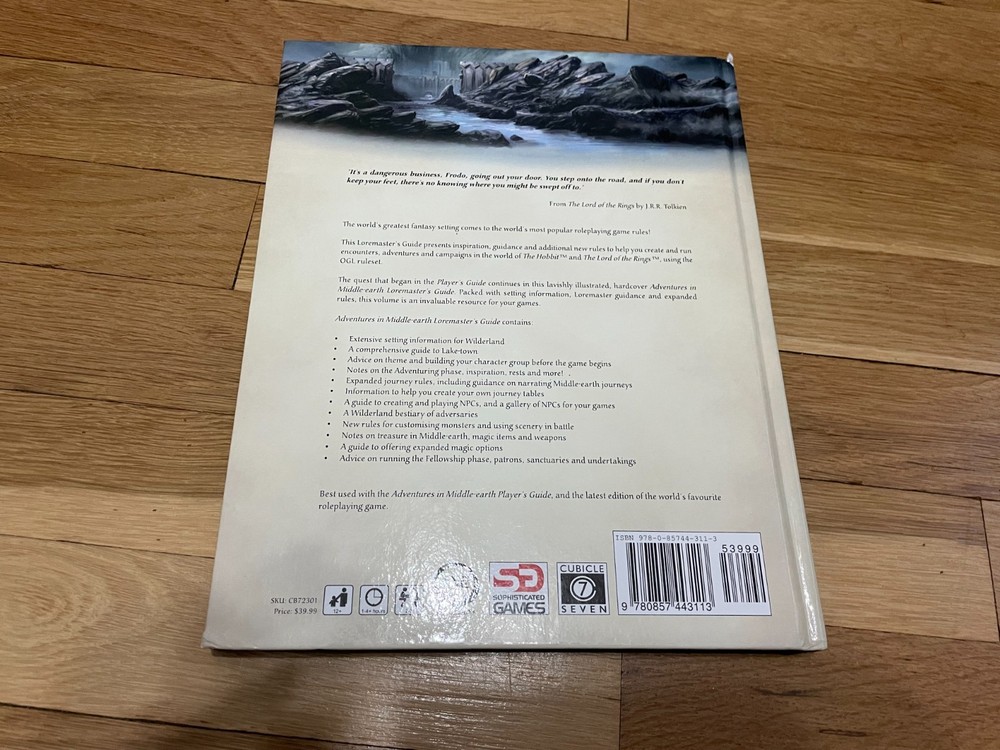 Adventures in Middle-Earth Loremaster's Guide 5e Dungeons & Dragons