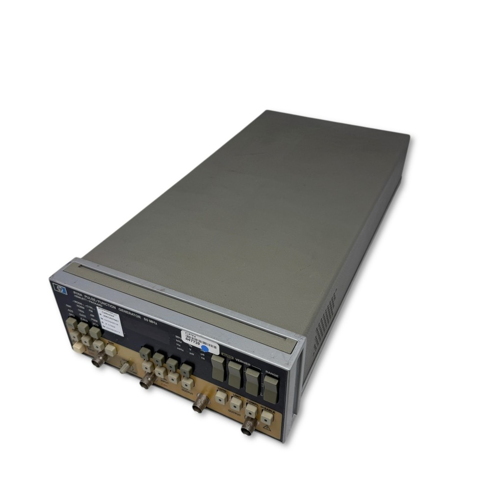 HP 8116A Pulse/Function Generator 50 MHz HP Calibrated Test Equipment