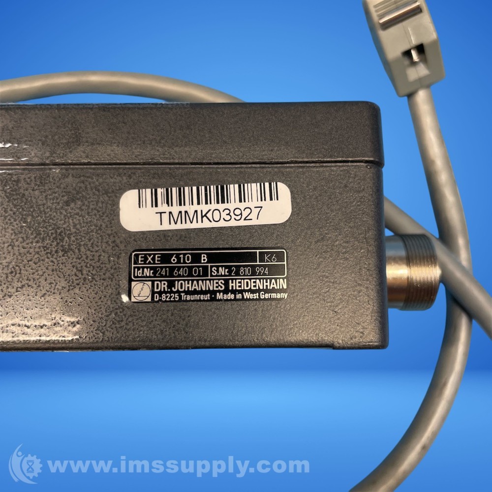 Heidenhain Corp EXE 610 B Interpolation Digitizing Encoder 3541