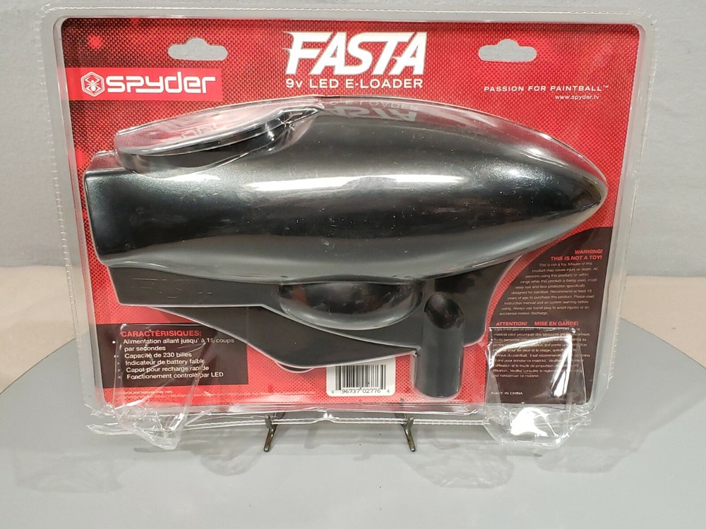 Spyder Fasta 9v LED E-Loader New in Original Packing