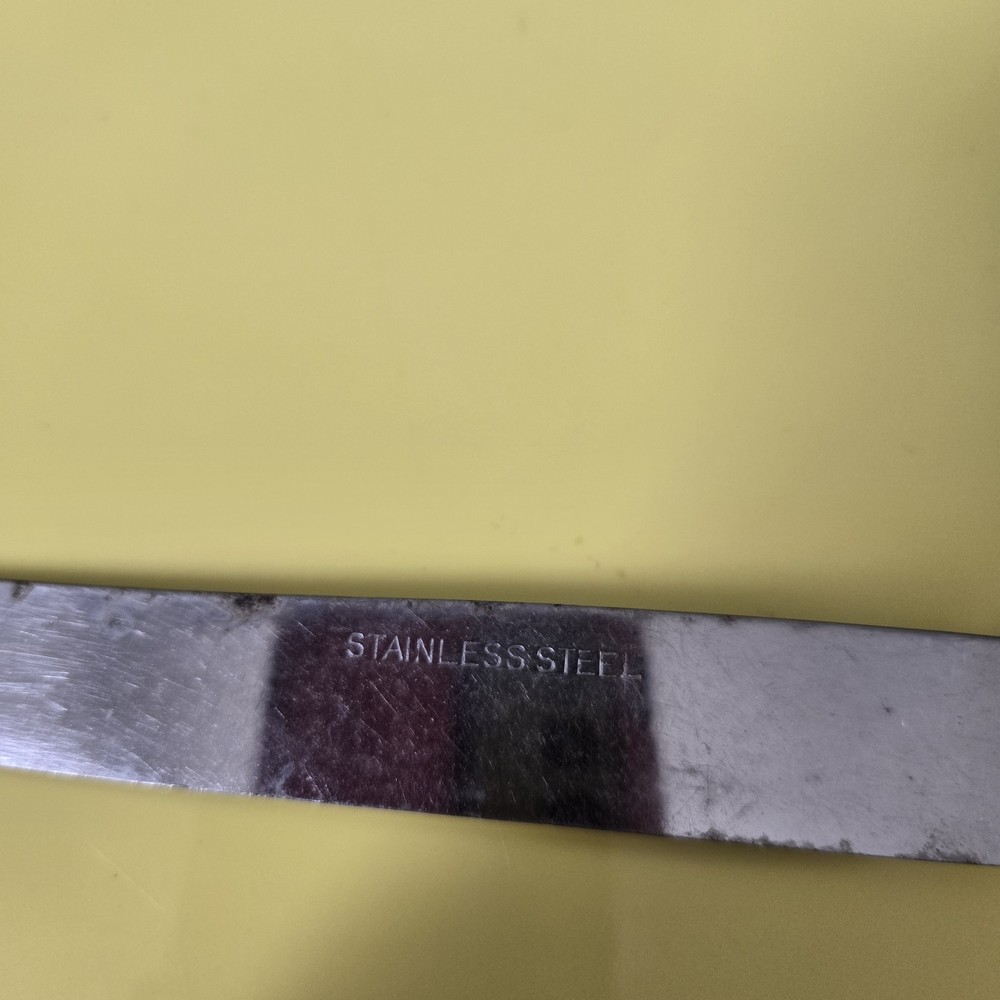 Vintage Bakelite Red Handle Knife Stainless Blade