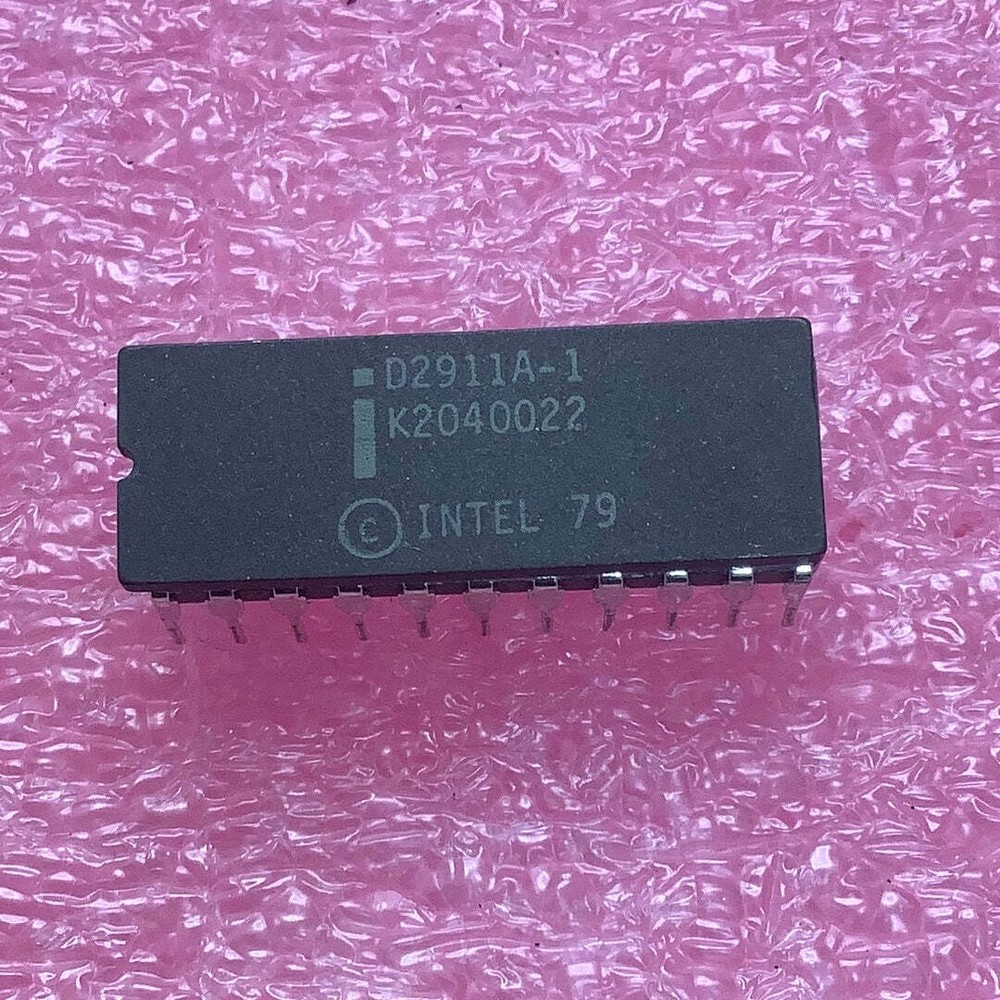 D2911A-1 - INTEL - PCM CODEC, A-LAW, MOS, CDIP22