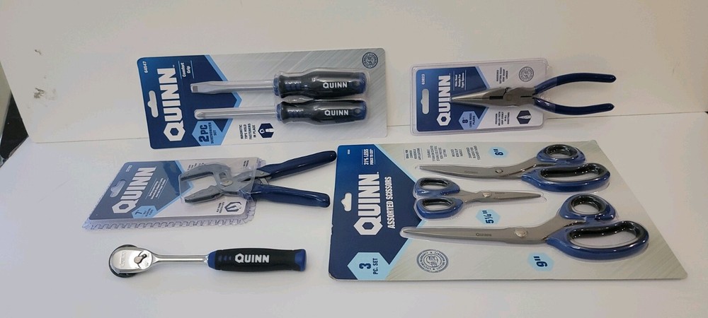 Combo Quinn Hand Tools. Total 8pc.