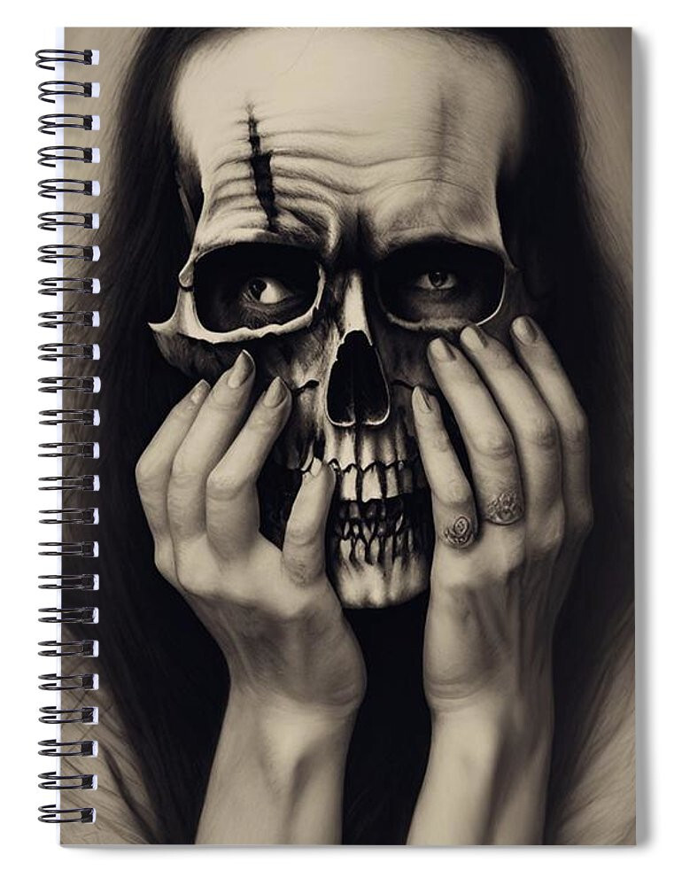 Touch Spiral Notebook Blank Notebook Lined Journal 8 X 6 Notebook