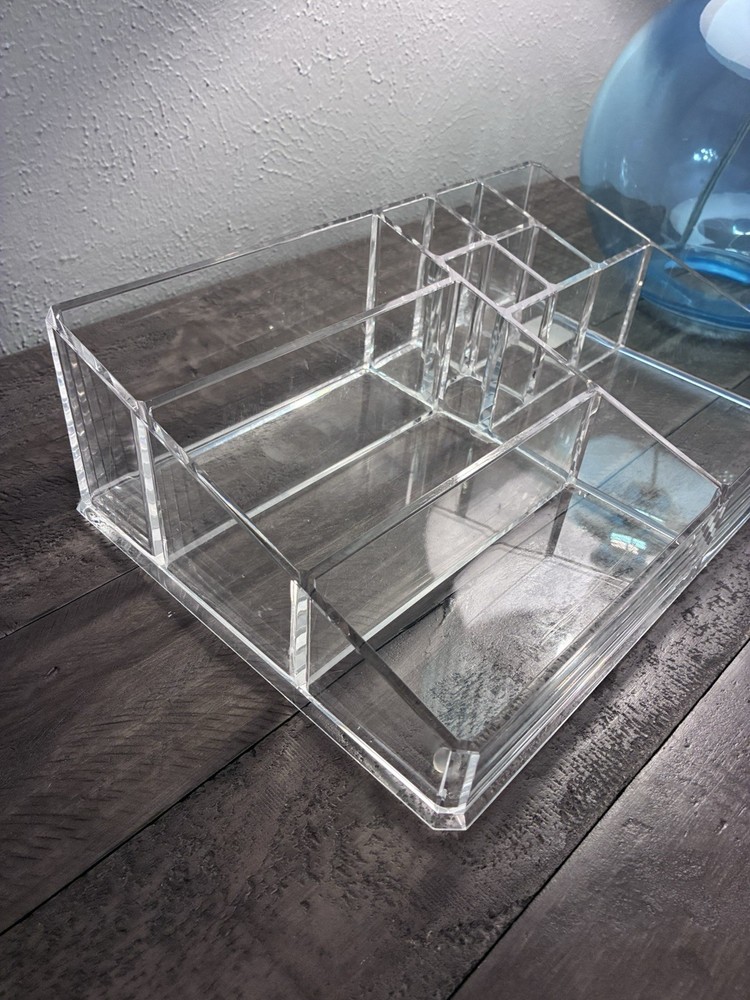 makeup storage Container Store Acrylic