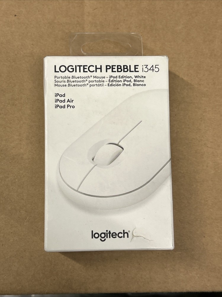 Logitech Pebble i345 Bluetooth Wireless Mouse Silent Click Travel-Friendly
