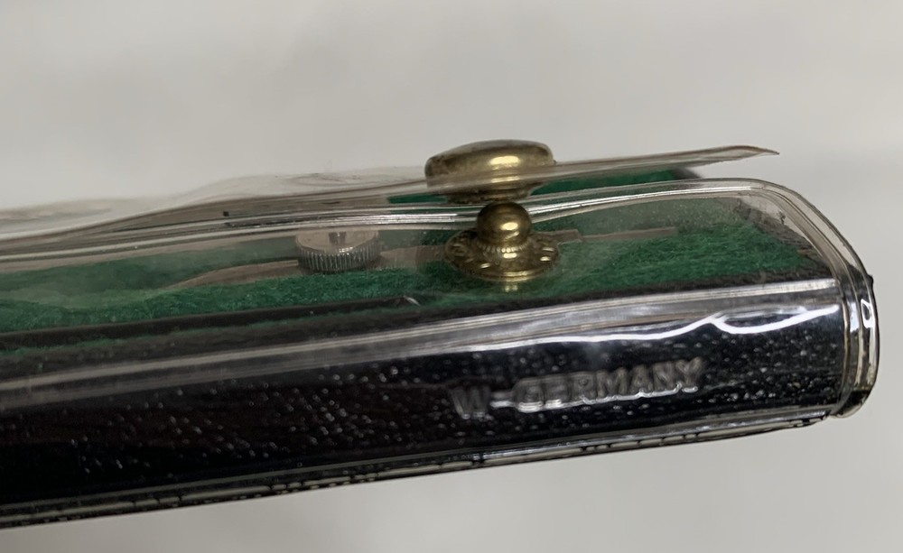 Vtg Compass Drafting Set w/Case, Made in Germany