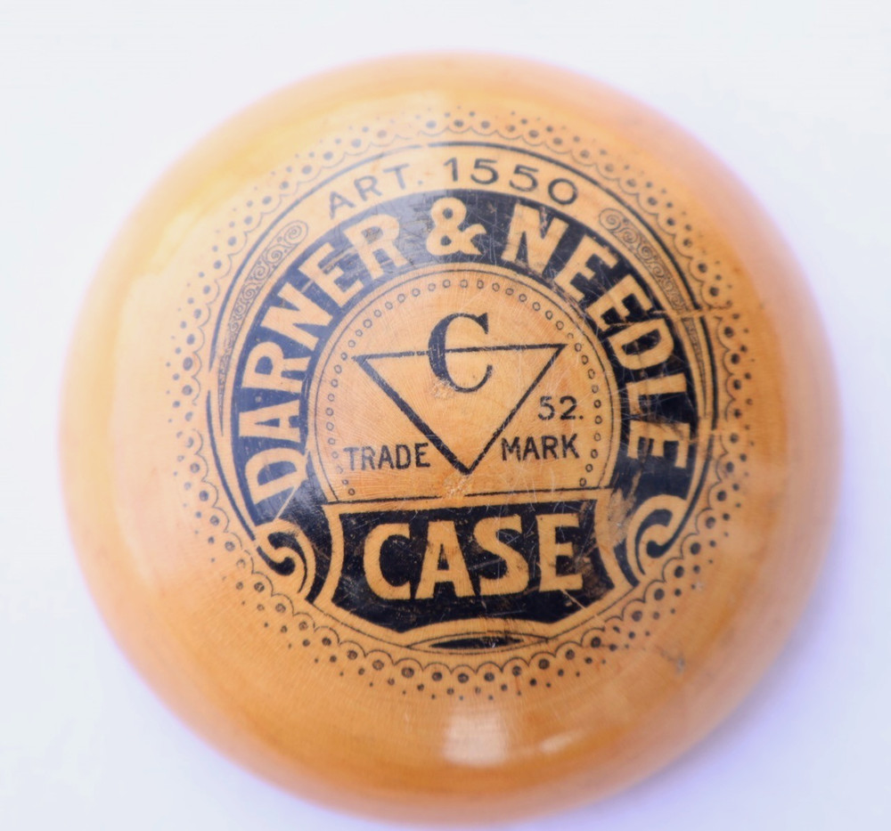 Case No. 52 Darner & Needle Darning Egg / ART. 1550 / Mountain Top Tools