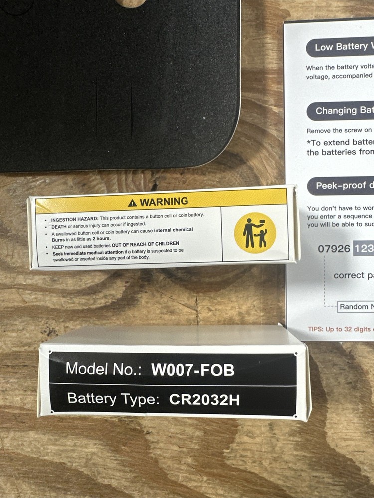 Omni’s Even Door Lock- Opened Box