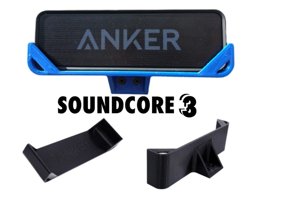Wall Mount for Anker SoundCore 3 Bluetooth Speaker (Soundcore3)