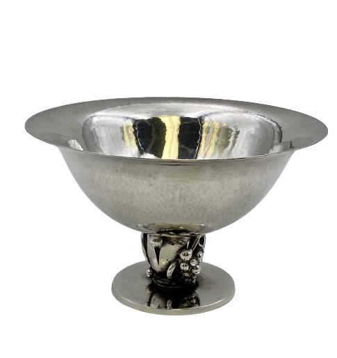 Sterling Silver Danish Hand Hammered Candy Dish