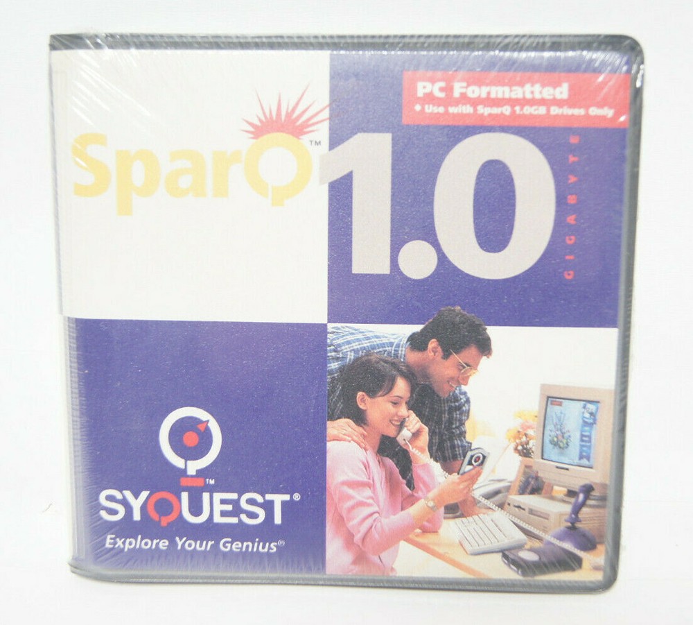 SparQ 1.0 Syquest Explore Your Genius 1997 PC Computer Software Program - New