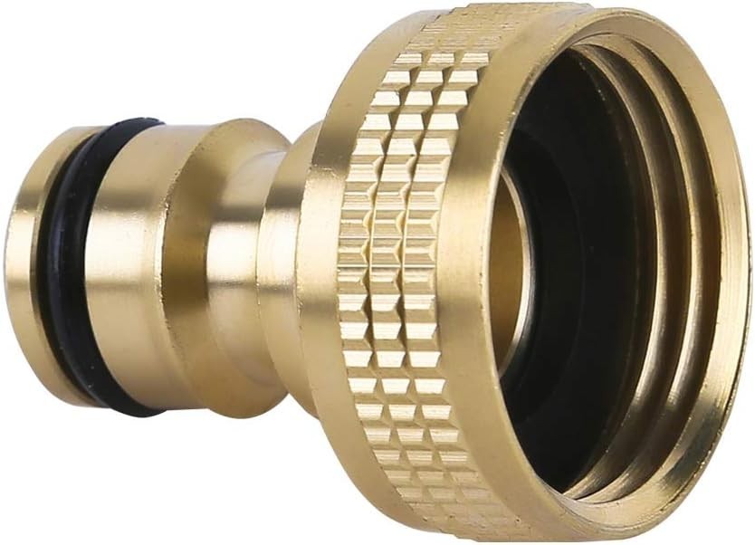 Solid Brass Garden Hose Quick Connect Set
