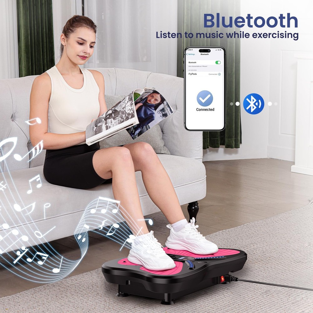 Vibration Plate Exercise Machine for Lymphatic Drainage, Vibration Machine fo...